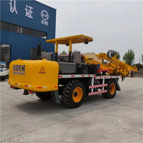 輪式隧道鉆機施工